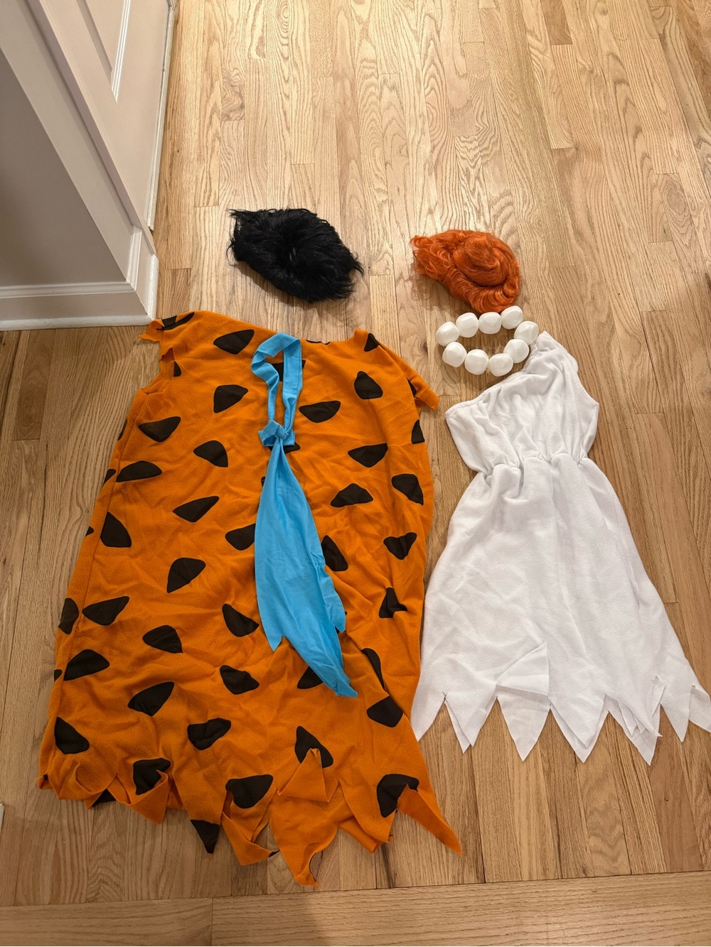 Halloween adult- Flintstone couple. Fred and Wilma